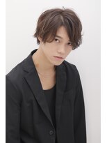 ヘアアンドケア エジェリラボ(hair&care egerie lab)&nbsp;ラフなメンズミディアムパーマスタイル