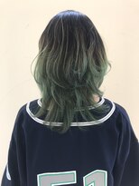 アンジュ 大豆島店(ange)&nbsp;グラデーションロングウルフ[20代30代40代50代60代]