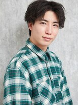 メンズサロンドットリアン(dot. lien)&nbsp;【men’s salon dot. Tokyo】癖毛風パーマ×センターパート