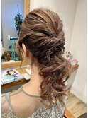 ロープ編みを用いたローポニーstyle☆