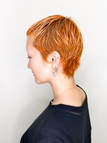 オブヘアーギンザ(Of HAIR GINZA)&nbsp;春の大人かわいいショート♪フレッシュビタミンカラーオレンジ