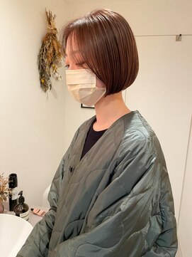 ヨーク(YOKE) 【YOKE】ミニボブ/ピンクベージュ/テラコッタ