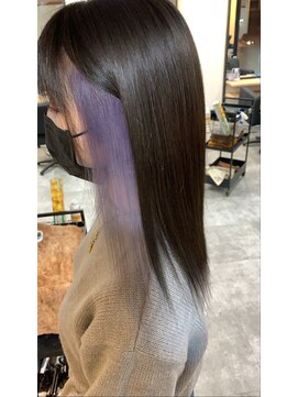 ラフ 難波店(LAFF) #黒髪#ボブルフ#ネビージュ#小顔#ワンレン