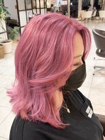 ヘアアンドフェイス サクラインターナショナル(hair&face sakura international) ムディアムボブ