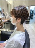 韓国ショート☆ナチュラルマッシュショート