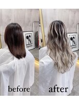 ミラク 町田(MIRAC)&nbsp;【MIRAC町田店河原崎】シールエクステ80枚ビフォー&アフター