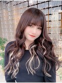 #プルシールエクステ#シールエクステ#インナーカラー