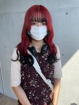 ゲーム 吉祥寺店(GAME)&nbsp;ダブルカラーレッドベージュケアブリーチハイトーン髪質改善