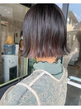 ファブ アパートメント(FAB apartment) インナーカラー×ラベンダーグレージュ