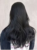 ブルーブラック_グレージュカラーボブウルフ_ba422061