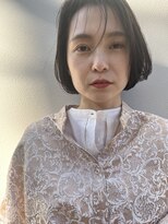 ウェルク(welc)&nbsp;ボブ×ナチュラルパーマ