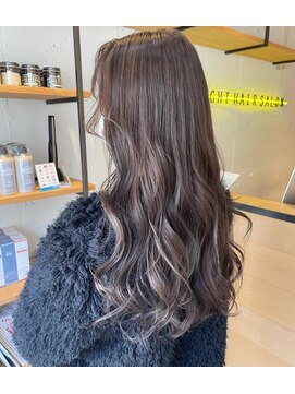 エイト 福岡天神店(EIGHT fukuoka) グレージュカラー