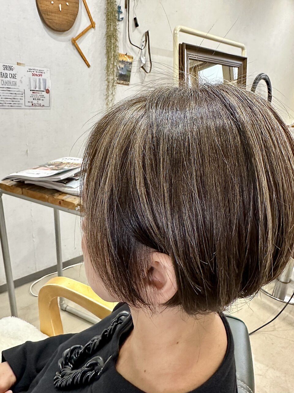 アシンメトリーショートボブ:L180621396|湊(minato)のヘア アシンメトリーショートボブ:L180621396|湊(minato)のヘア