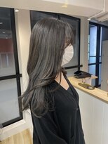 ユニバーストーキョー 池袋東口店(universe tokyo) レイヤースタイル×透明感グレージュ