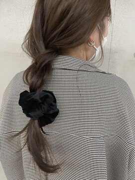 ベンジー 中目黒店(benji) ブリーチ無し！透明感ブラウン