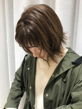アッシュ 下北沢店(Ash) 無造作外はねボブ