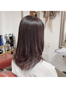 ヘアメイク アンフィ(amphi) ふんわりピンクレイヤー..~*＊.