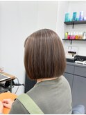 ナチュラルベージュハイライト