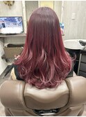 ボルドーカラー