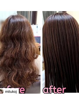 プールブー(PourVous) 縮毛矯正