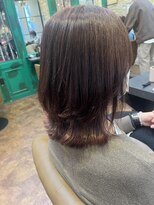 ヘアーラウンジ アンフィ 井土ヶ谷(Hair Lounge Anphi)&nbsp;髪質改善/艶髪ピンク/ウルフレイヤー