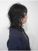 レイヤーカット×ウルフカット×シャギー(表参道)