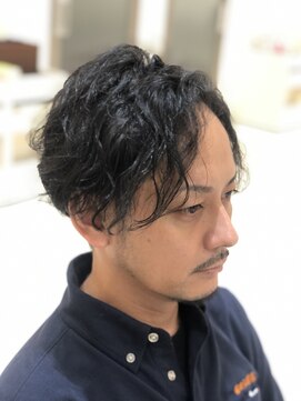 美容室アルベ(albe+m) スパイラルツーブロック