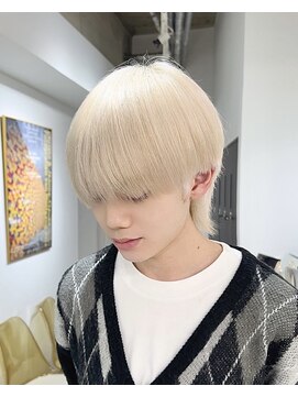 メンズペレ 渋谷(MEN'S PELE) ニュアンスパーマ/韓国マッシュ/スパイキーショート/渋谷