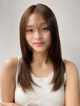 エトラ 渋谷店(etora) 小顔 美髪 レイヤーカット イメチェン ワイドバング"
