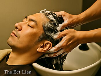 メンズサロン ジ エクト リアン 箕面(メンズサロン The Ect Lien)の写真/【箕面駅徒歩5分】人気ヘッドスパは頭皮&髪を同時に美しく整える極上体験。一度試すと虜になる極上体験