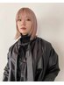 【NEW】透明感カラー＋バイカルテトリートメント　￥13750