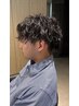 【松尾限定】メンズカット＋ツイストスパイラルパーマ