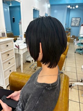 シャルティア(SHALLTIA) 夏カット/サマーカット/ショートウルフ/ウルフカット/個性的