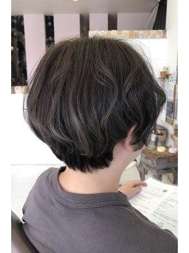 ドゥ スタイル 三国ヶ丘店(Duex Style) 白髪暈しイルミナカラー　× 秋冬にお勧め☆モノトーンアッシュ