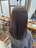 グレイスヘアーラン(grace hair Lan)&nbsp;ピンクブラウンカラー