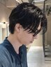 【平日限定・前畑指名】メンズカット+フェザーパーマ ¥12000 #吉祥寺#韓国
