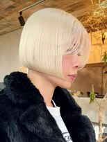 ネハス 名古屋栄店(nehus.)&nbsp;ブリーチ/クラゲヘアー/小顔に見せるヘア/ココアベージュ