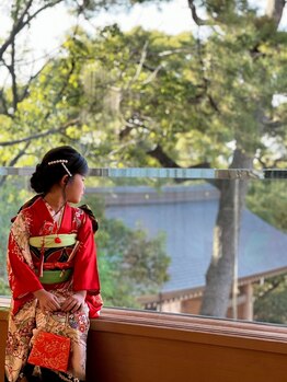 ハース(HEARTH)の写真/女性スタッフだけなので、安心して着付けをお任せできる♪