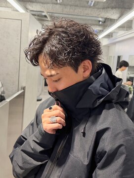 ネクストメンズ 表参道(NEXT men's) MEN’S HAIR/サーフカール/刈り上げセンターパート/渋谷