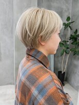 テトヘアー(teto hair) マッシュショート/丸みショート/ショートカット/ブリーチカラー