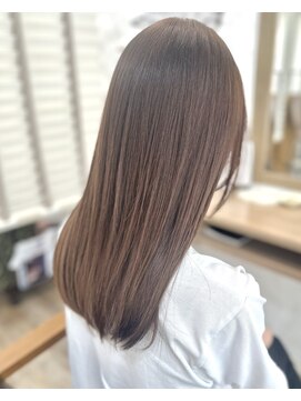 ラウラアンドロー(LAURA&RO) ミルクティーベージュダブルカラーインナーカラーケアブリーチ