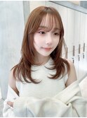 似合わせカット/ダークアッシュ/バタフライカット/川崎115