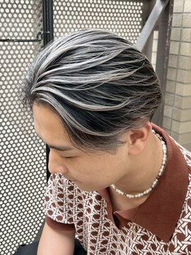 ラック 表参道(LUCK) メンズハイライト/メンズブリーチ/メンズバレイヤージュ