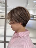 【寺本】ハイライトショートで白髪お悩み改善
