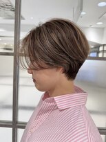 エアー 横浜(AIR)&nbsp;【寺本】ハイライトショートで白髪お悩み改善