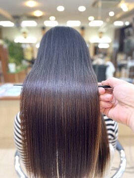 ビーワンヘアー 藤井寺 土師ノ里(B1hair) 髪質改善シルクストレート