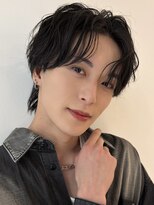 リリット(ReLit)&nbsp;センターパートツーブロックアップバングサーフカールマッシュ
