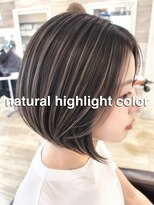 ヘアーリゾートサロン リチェット(Hair Resort Salon Ricetto)&nbsp;Natural Highlight Bob