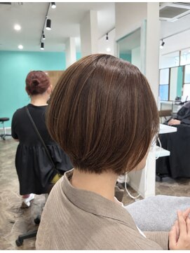 ヘアーディア みどり店(Hair...DiA) ショートボブ