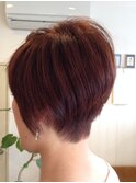 カッコイイ前下がりボブ ［ルイーズカット］